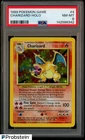 1999 Pokemon Game #4 Charizard Holo PSA 8 NM-MT