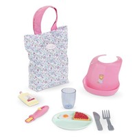 Corolle - Grote Lunchbox Met Bloemen, 10 Accessoires, Voor Poppen 36 (Us Import)
