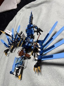 LEGO Ninjago Lightning Dragon Battle 2521 Dragon Helicopter Minifigures