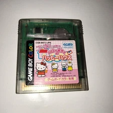 Hello Kitty No Happy House Nintendo GAMEBOY COLOR GBC From Japan