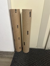 Cardboard Shipping Tubes 3 Inch Opening x 21" length For Mailing/Crafts Qty 2