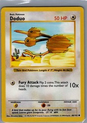 Doduo 48/102 Base Set Shadowless Common