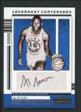 2021-22 AL ATTLES 075/199 AUTO PANINI CONTENDERS LEGENDARY AUTOGRAPHS