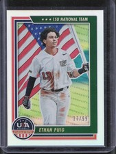 2022 Panini USA Stars & Stripes Ethan Puig #82 Longevity Holo Foil /99