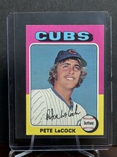 1975 Topps Mini #494 Pete LaCock RC Chicago Cubs Vintage Mini Rookie Card. rookie card picture