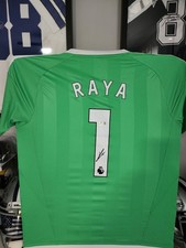 David Raya Signed Arsenal Goalkeeper Jersey Authentic Adidas Beckett COA Size M