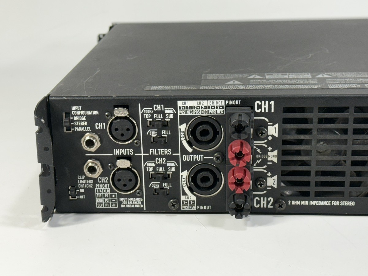 QSC PLX3602 1250W 2-Channel Power Amplifier for sale online QSC PLX3602 1250W 2-Channel Power Amplifier for sale online
