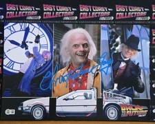CHRISTOPHER LLOYD AUTOGRAPHED PHOTO BACK TO THE FUTURE BECKETT COA HOLO MOVIES