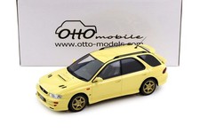 Otto 1999 Subaru Impreza WRX GF8 STi Version VI Sport Wagon Cashmere Yellow 1:18