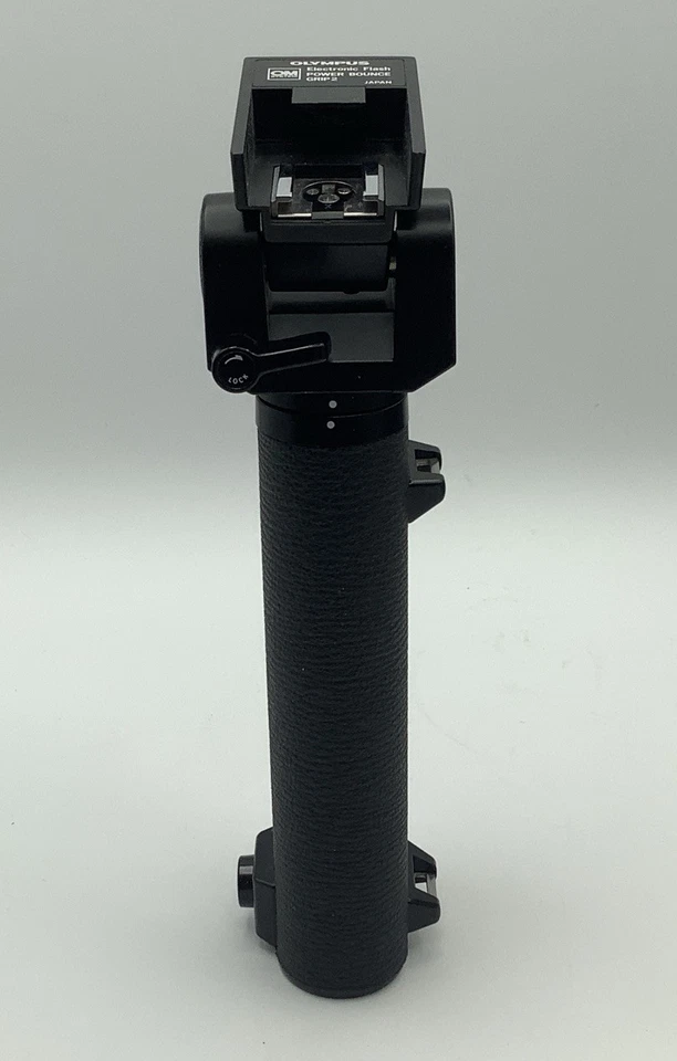 Cámara Olympus Flash Electrónico Power Bounce Sistema OM Empuñadura 2 Foto 3 de 4