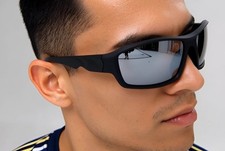Sunglasses Silver Mirror Lens Reflective Safety Shades UV400 Sun Protection New