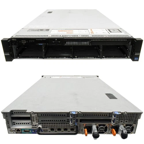 Dell PowerEdge R720 Server 2U H710p mini 2x E5-2670 CPU 32GB RAM 8x3.5 Bay