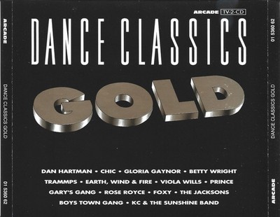 DANCE CLASSICS GOLD - 2CD-BOX 1991 - MICHAEL ZAGER BAND,CHIC,LIME,PRINCE,FOXY