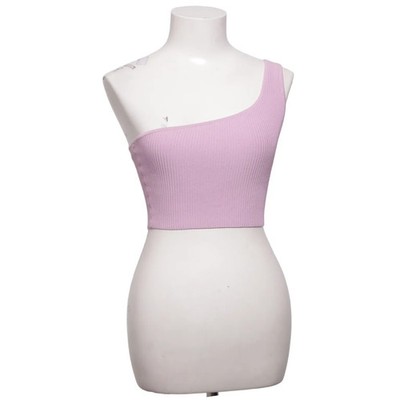 Aritzia, Crop Top, Größe: S, Pink, Elasthan/Polyamid, Einfarbig #YrZ