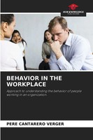 Pere Cantarero Verger | Behavior IN THE Workplace | Taschenbuch | Englisch