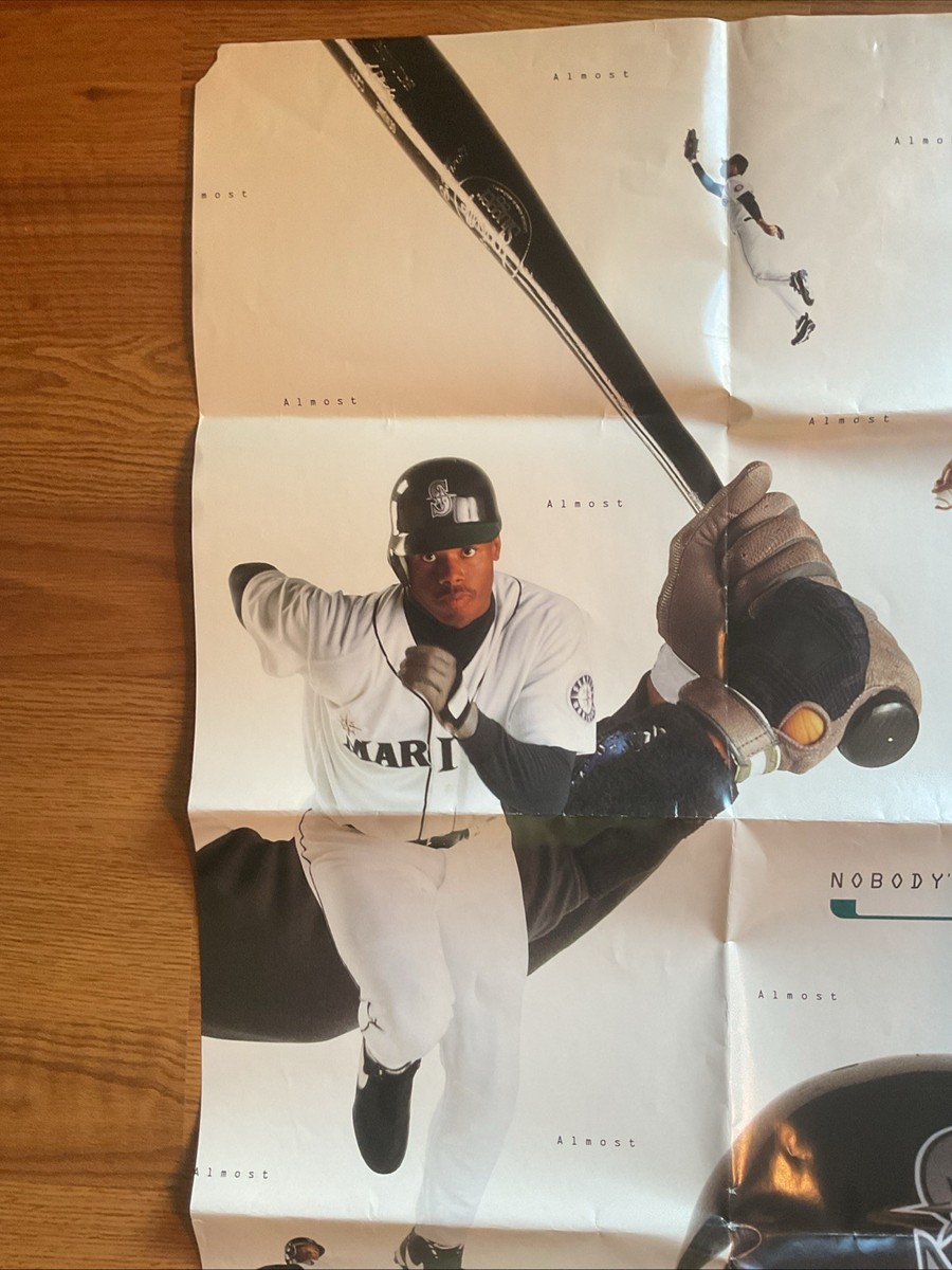 ヴィンテージポスター☆NIKE☆ Ken Griffey Jr.☆貴重未使用品☆ Vintage Ken Griffey Jr Nike poster Nobody's Perfect Full Size 1994