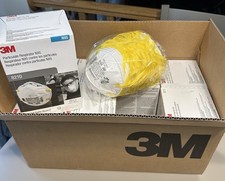 3M 8210 N95 Disposable Respirator Dust Mask - Case of 160 Masks - EXP 3/26 - New