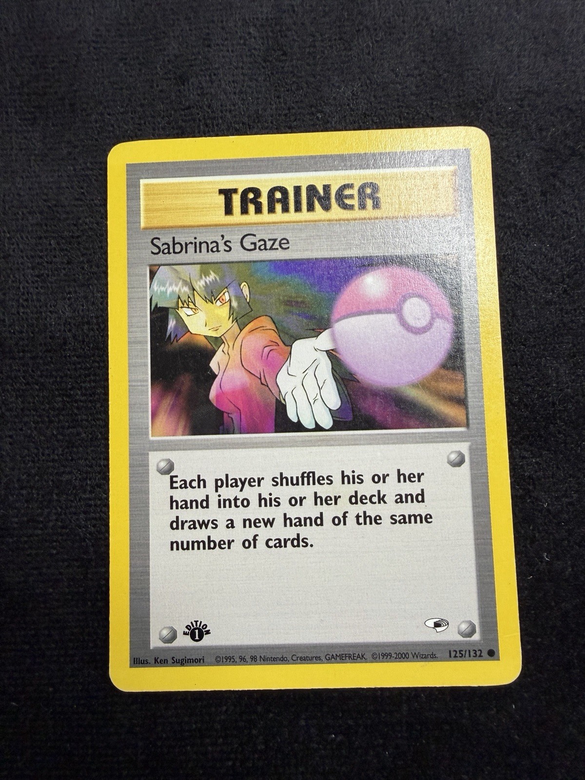 sabrina's gaze pokemon card 1999 Gym Booster 2 – Sabrina's Gaze Japanese