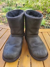 UGG Classic Short II Kids Boots - Black Size 13