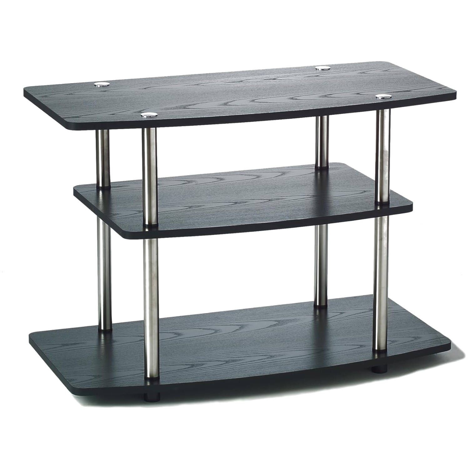 - Stylish Black Console For Organized Entertainment