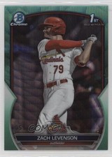 2023 Bowman Draft Chrome Aqua Wave Refractor 55/125 Zach Levenson #BDC-149 0x5w