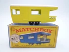 VINTAGE MATCHBOX LESNEY No.23d TRAILER CARAVAN IN ORIGINAL BOX 1965