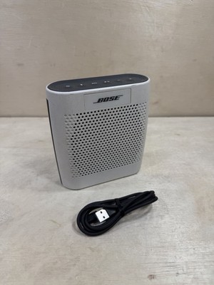Bose Soundlink Color Bluetooth Speaker White Model 415859 w/ Cord - Tested