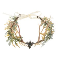 Antler Crown Fairy Costume Accessories Women's Renaissance Queen Headpiece
