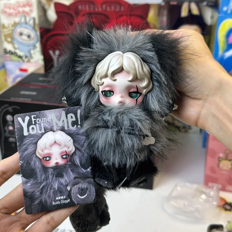 Skullpanda You Found Me Series Plush Pendant Secret-Buddy Doggie Box Toys Gift - Image 3 of 4