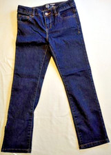 Wonder Nation Straight Blue Jeans Elastic Girl's Youth Size 8 New without tags