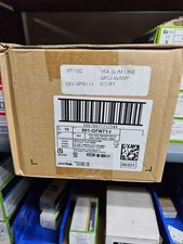 Leviton GFNT1-I GFCI Outlet 15A 125V Ivory LOT OF 10 