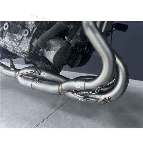 Tubo de cabezal silenciador sistema de escape completo para Suzuki GSXR600 GSXR750 2011-2025 - Imagen 2 de 12