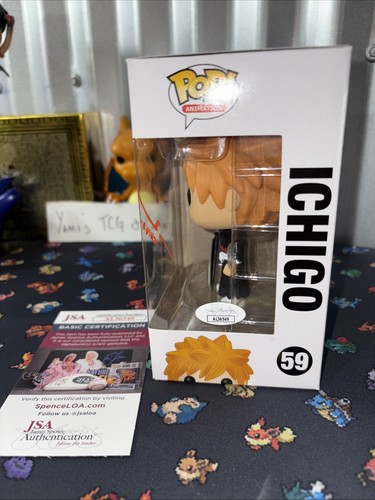 Funko Pop! Vinilo: Bleach - Ichigo Kurosaki #59 Firmado por VA Johnny Y Bosch ¡OG!! - Imagen 2 de 8