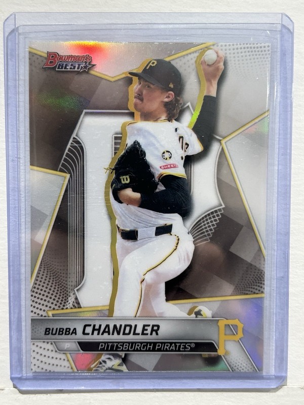 2025 Bowman's Best Bubba Chandler Top Prospects Refractor #TP-9 Pirates