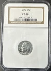 1960 NGC 10C PF68 ROOSEVELT DIME