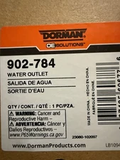 Dorman 902-784 Engine Coolant Thermostat Housing Assembly Compatible with Select