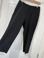 Size 10 ASOS Black Cropped Trousers