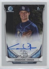 2014 Bowman Draft Chrome Draft Pick Auto Cameron Varga #BCA-CVA Auto 00eu