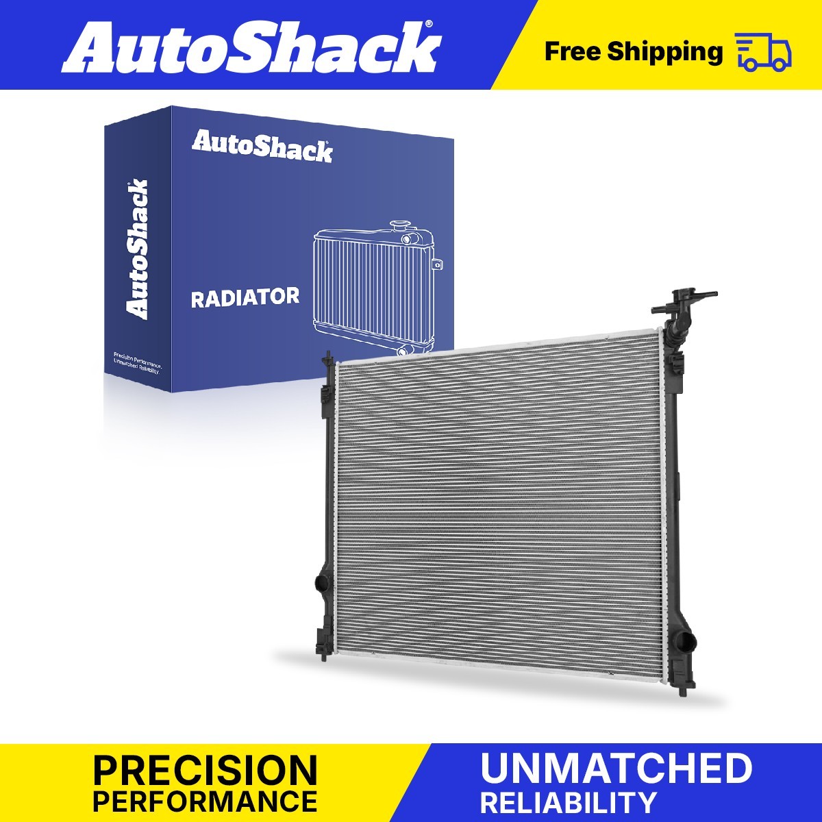 Radiator for Toyota, Highlander 2020-2024, L4 2.4L 2.5L V6 3.5L