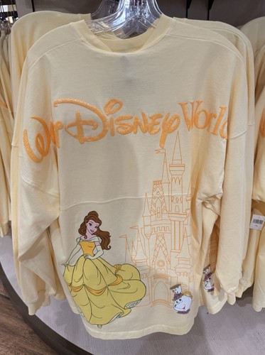 Disney Parks 2026 Belle Beauty And The Beast Spirit Jersey Adult Size S WDW