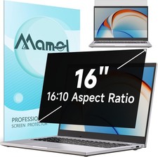 Nano Laptop Privacy Screen 16 Inch 16:10, Matte Anti Glare Blue Light Filter