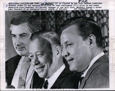 1966 Press Photo Lee MacPhail named new VP of New York Yankees - net00493