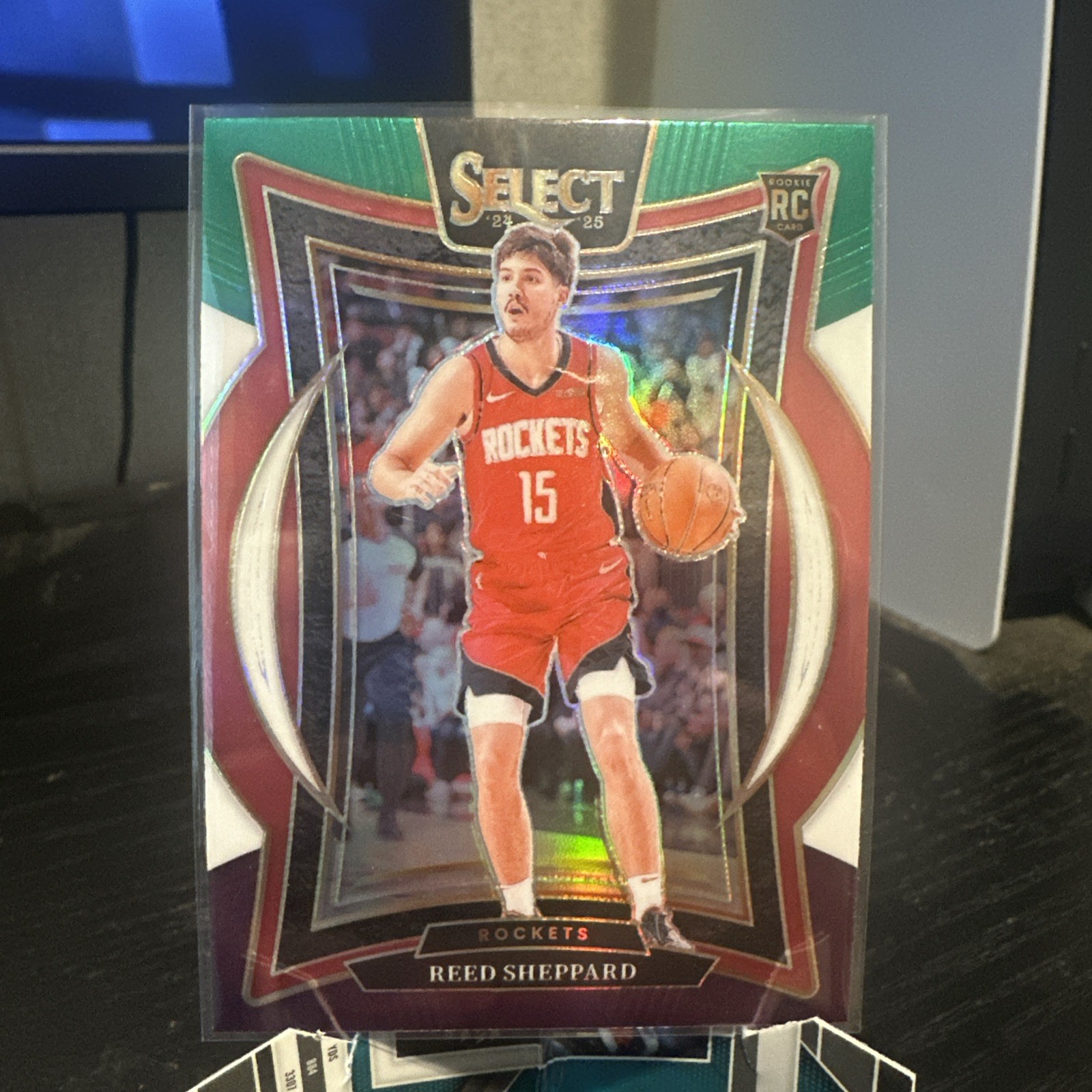 Reed Sheppard Green White Purple Prizm #68
