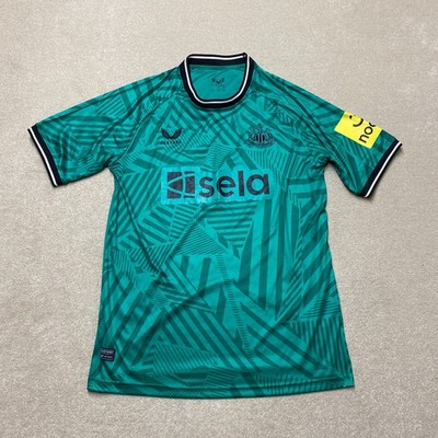Newcastle Fußball Trikot Herren Large grün Away 2023/24 Castore