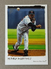 2002 Topps Gallery  #76  Pedro Martinez  Boston Red Sox