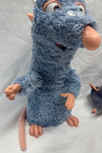 VINTAGE DISNEY / PIXAR RATATOUILLE CHEF REMY + 4 PLASTIKRATTEN - Bild 3 von 23