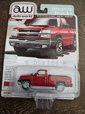 2024 Auto World Muscle Trucks 2003 Chevrolet Silverado Victory Red