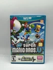 New Super Mario Bros U + New Super Luigi U Nintendo Wii U Game and Case