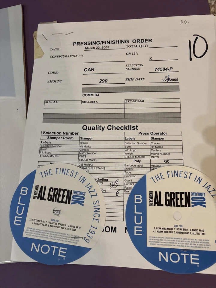 The Reverend Al Green Everything’s OK Open Vinyl EX SUPER RARE Record Soul R&B - Image 3 of 4