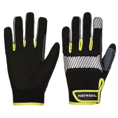 Portwest A770BKYS Gr.S PW3 MEHRZWECK-MECHANIKER-HANDSCHUH